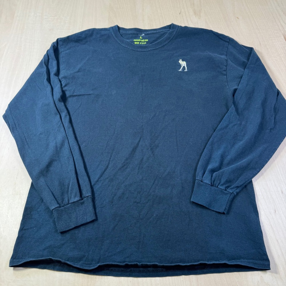 The MOC Brand Long Sleeve T-Shirt Men's Large‎ USA Made Graphic Tee
